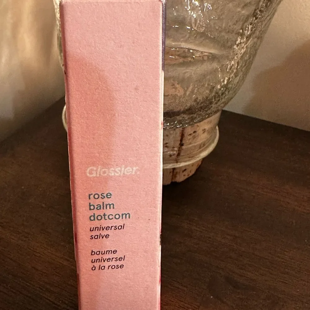 NEW Glossier rose balm dotcom